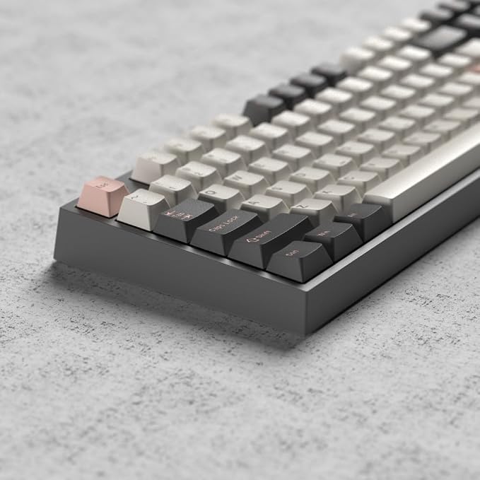 Guffercty kred Cherry Profile PBT Keycaps 156 Key Set, Oil Proof Fade Resistant Keycaps Fit 60%/65%/75%/80%/TKL/100% Mechanical Keyboard (Olive)