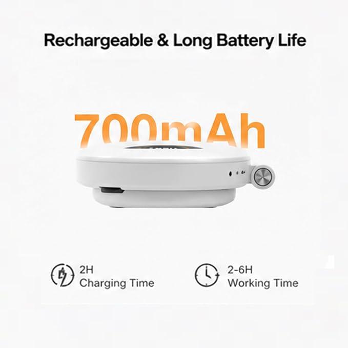 Selfie Light, Phone Light with 3 Lighting Mode, Portable Phone Ring Light for Makeup, Tiktok, Live Stream, Rechargeable Clip Video Light for iPad/Camera/Laptop (White)