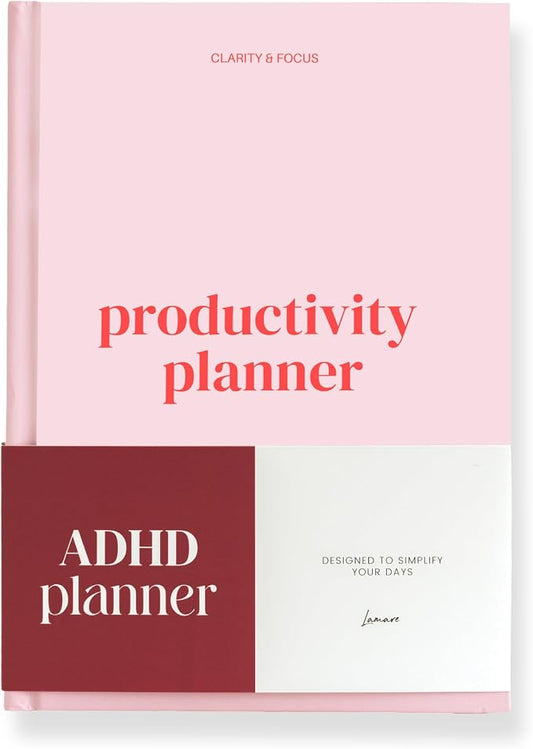 Lamare ADHD Planner for Adults Women – The Ultimate Daily Productivity Planner