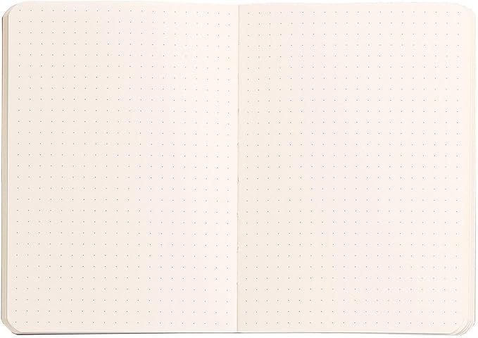 Rhodia Rhodiarama SoftCover Notebook - 72 Dots Sheets - 4 x 5 1/2 - Sapphire Cover