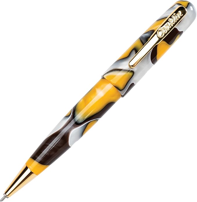 Conklin All American Gel Pen Yellowstone | Luxury Gel Pen with Refillable Ink | Smooth Writing, Premium Quality, Elegant Design