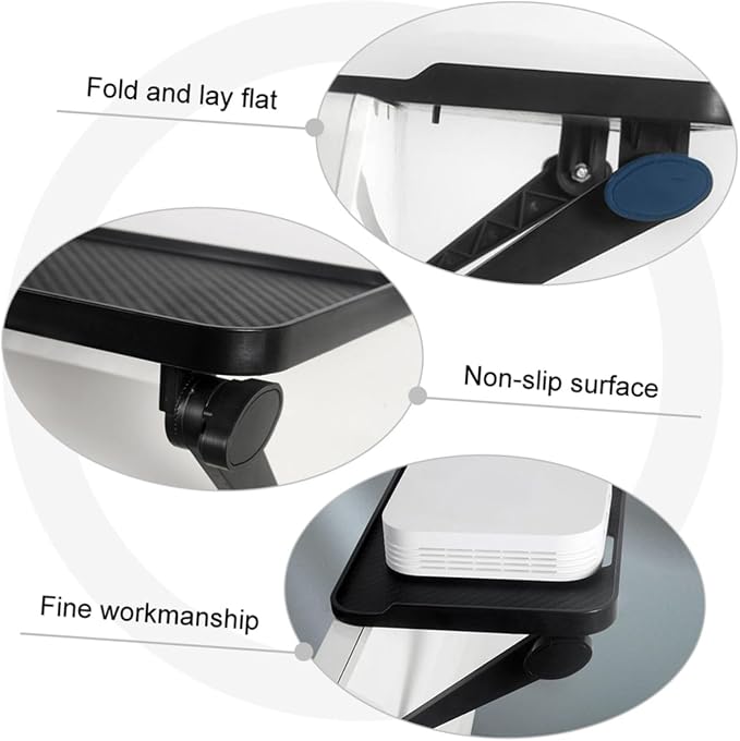 Monitor Top Storage Rack No Perforation Design for Desk Displays Space Saving for Enhanced Storage Compatible with Flat Screen and Monitors