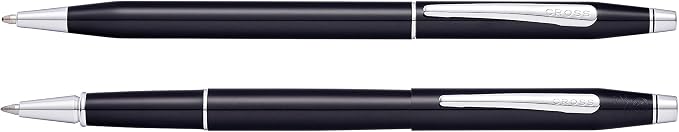 Cross Classic Century Ballpoint pen & Rollerball pen - Black Lacquer