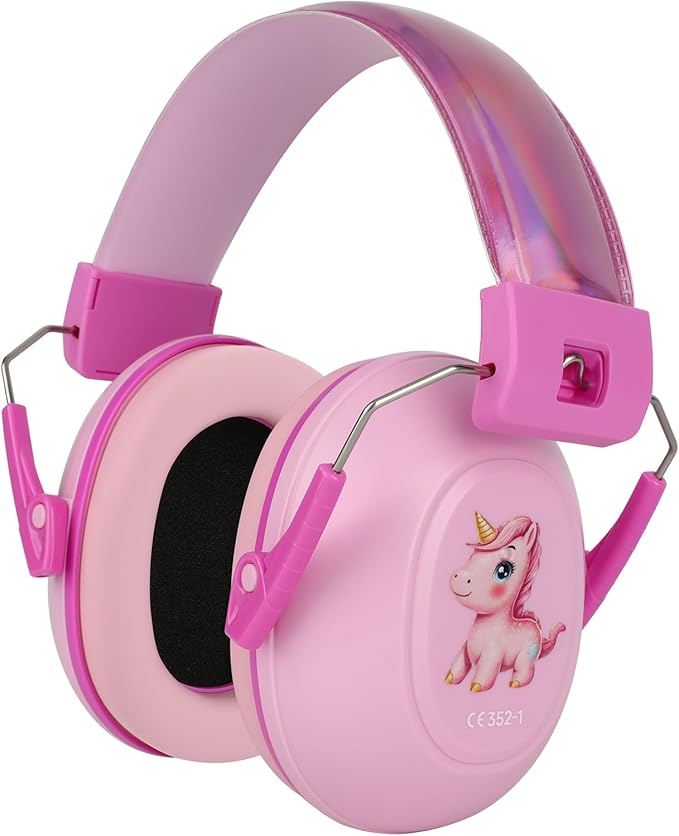 Noise Cancelling Headphones for Kids, SNR 29dB Safety Noise Reduction Ear Muffs for Autism Sensory &Concentration Aid, Ear Hearing Protection for Fireworks/Event/Monster Truck/Concert