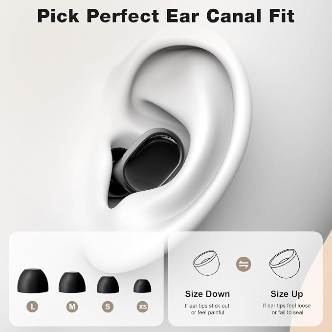 Yawsoy Noise Cancelling Ear Plugs - Ultimate Hearing Protection | 40dB SNR noise reduction, ultra-comfy & custom fit, reusable silicone ear plugs for sleep, focus, travel & noise sensitivity