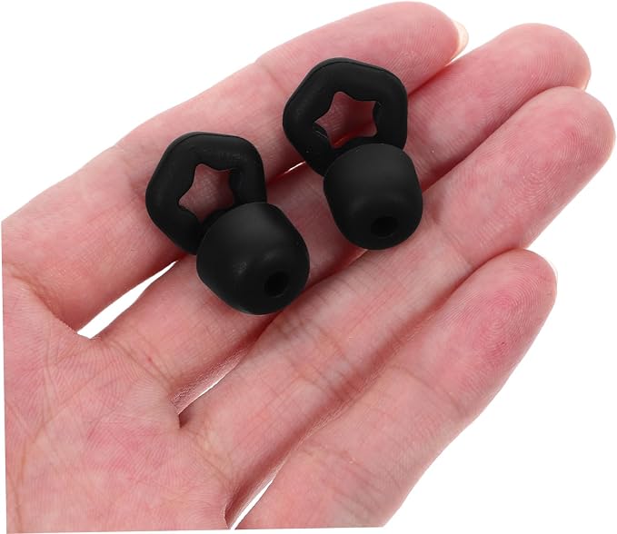 3 Pairs Reusable Silicone Noise Cancelling Concerts Travel and Focus Soft Ergonomic Sound Insulation for Work and Study Comfortable Fit Portable Earbuds