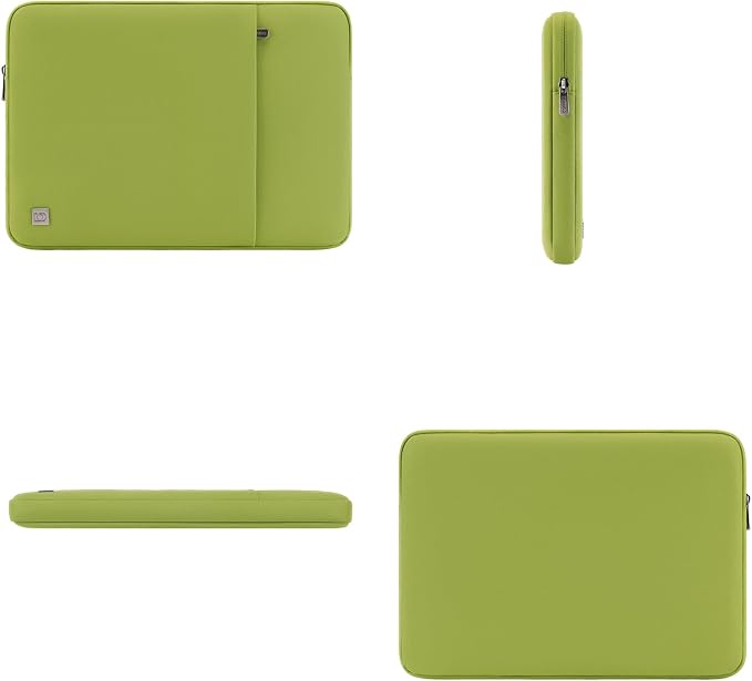 DOMISO Laptop Case Laptop Sleeve Cover for 16 inch MacBook Pro M4/M3/M2/M1 Pro/Max A3403 A3186 A2991 A2780 A2485 A2141,Compatible with 15.6 inch HP Lenovo Dell XPS 16, Tender Green
