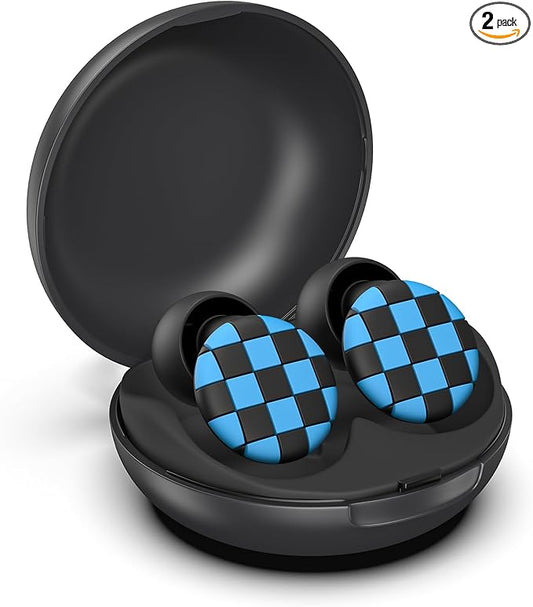 Ear Plugs for Sleeping, Silicone Ear Plugs for Noise Cancelling, Soft Reusable Ear Plugs Noise Reduction 33dB-38dB for Sleep, Block Snoring, Work, Noise Sensitivity, Study