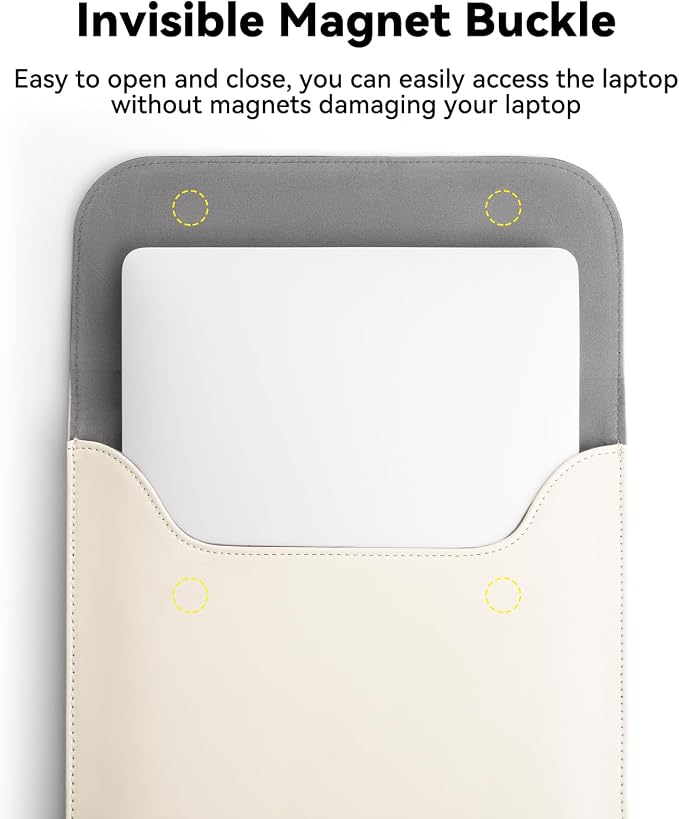 MOSISO Laptop Case 13.3 inch, 13-13.3 inch Laptop Sleeve Compatible with MacBook Neo 13 A18 Pro A3404 /Air 13/Pro 13/Pro 14 M5 M4 M3 M2 M1, Faux Suede Leather Case with Small Bag, Beige