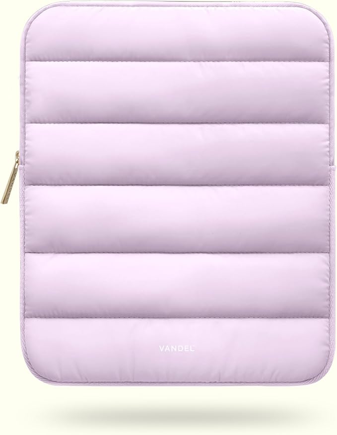 Vandel - The Original Puffy iPad Sleeve 9-11 Inch Tablet Sleeve, Purple i Pad Case for Women and Men, Cute iPad Air Pouch, 9 10 Inch, 11 Inch Bag