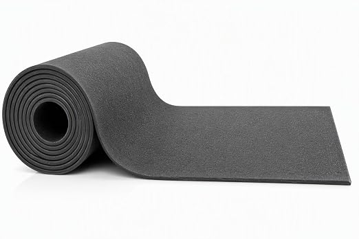 Guardian 24036001 Soft Step Anti-Fatigue Floor Mat, Vinyl, 3'x 60', Black