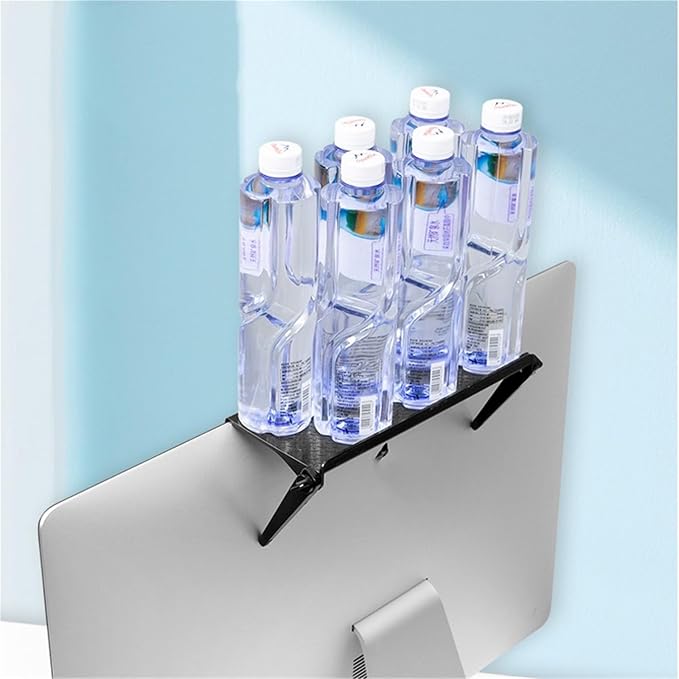 Adjustable TV Screen Top Shelf Display Shelf Computer Monitor Riser Desktop Stand TV Rack TV Top Monitors Simple Bracket(ZWJ-H-1)