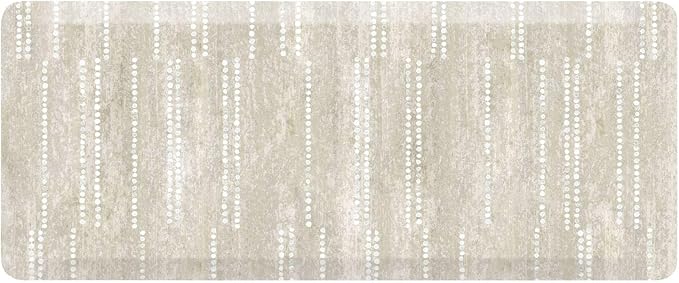 House of Noa Nama Standing Mat – Anti-Fatigue Kitchen Mats for Floor, Cushioned & Non-Slip Kitchen Comfort Mat for Standing, Thick Foam Anti-Fatigue Mat for Kitchen & Workspaces, Aspen Reed 22" x 54"