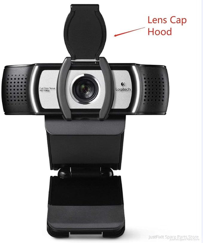 LZYDD Privacy Shutter Protects Lens Cap Hood for Logitech HD Pro Webcam C920 / C930e / C922 / C922x