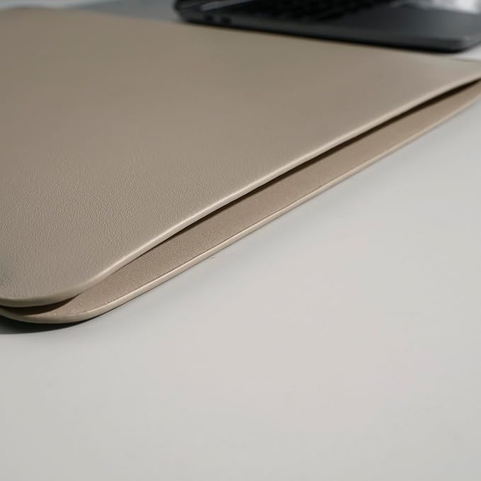 Laptop Sleeve 14 Inch Compatible with New 14 inch MacBook Pro A2992/2918 M3 A2442, A2779, Surface Laptop 13.5 5th Gen Color Khaki