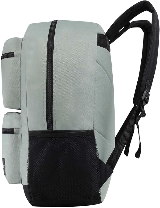 Moda West 12-Pack 19” Sport Backpacks with 50 Piece School Supplies Kits - Pens, Pencils, Crayons – Bulk Bundle for Elementary, Middle, and High School Students, 6 Assorted Styles