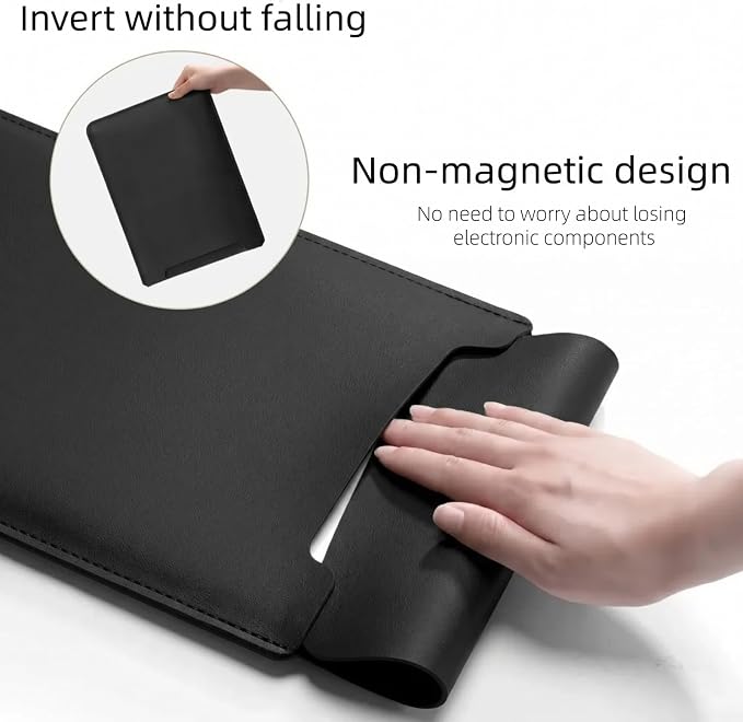 13 inch Laptop Sleeve Case Compatible with MacBook Air 13 M3 M2 M1 / MacBook Pro 13Inch, MacBook Neo, Surface Pro 12-3,iPad Pro/Air 13 Dell HP ASUS,Black