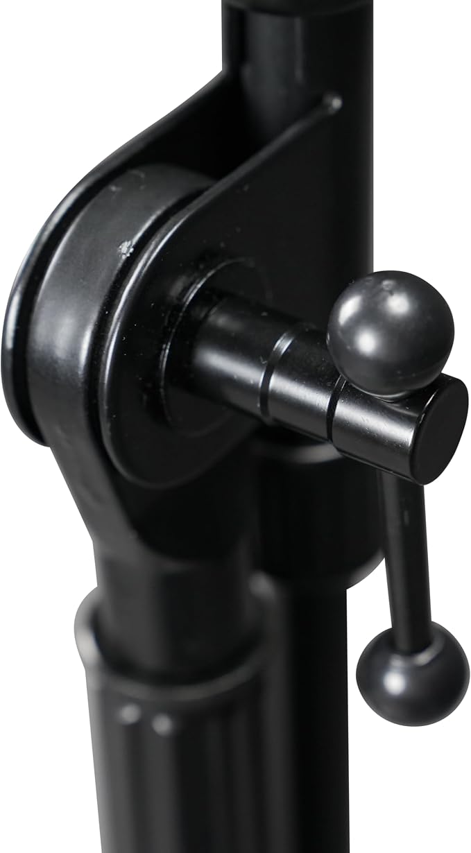 Gator Frameworks Rok-It Series Tripod Mic Stand Adjustable with 31.5" to 61.5" Height, Fully Collapsible for Convenient Travel (RI-MIC-520)