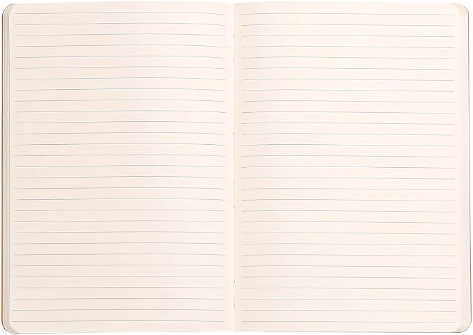 RHODIA 117412C - Raspberry Soft Notebook - A5 - Lined - 160 pages - Ivory Clairefontaine Paper 90 g/m - Bookmark, Elastic Closure - Faux Leather Cover - Rhodiarama Collection
