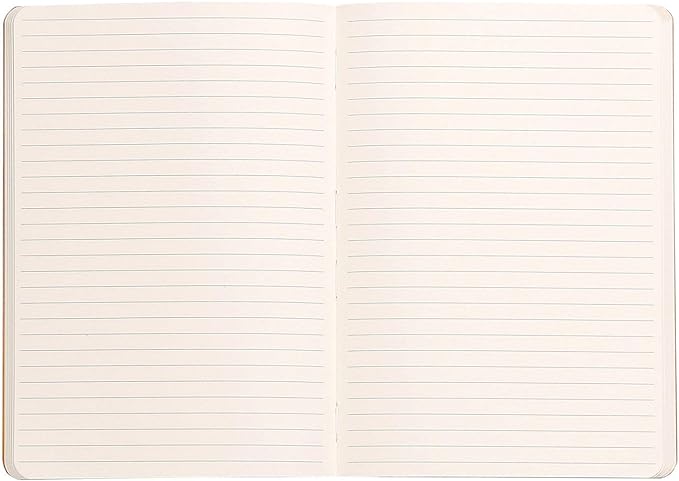 Rhodia Rhodiarama SoftCover Notebook - 72 Lined Sheets - 4 x 5 1/2 - Taupe Cover (117304C)
