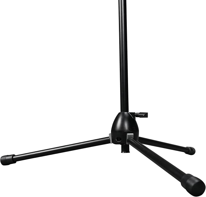 Gator Frameworks Rok-It Series Heavy Duty All Metal Telescoping Tripod Mic Stand with Adjustable 36" to 64" Height and Extendable Boom Arm, Fully Collapsible for Convenient Travel (RI-MIC-5020)