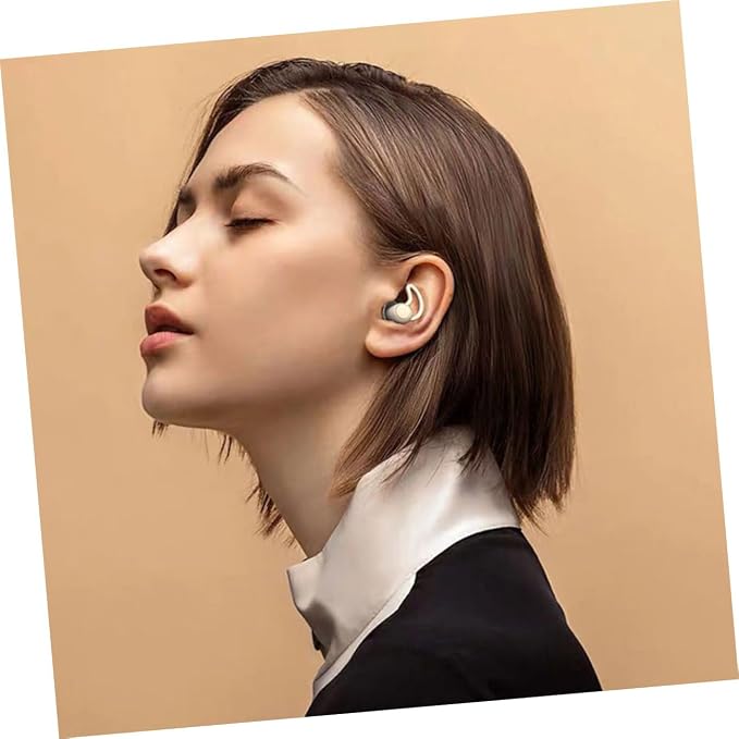 Noise Reduction and Studying Soft Reusable Silicone for Adults Women Men Lightweight Noise-Blocking Ear Protectors for Work and Travel Grey