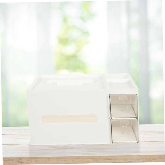 Lurrose Modern Desk Organizer Office Supplies for Women Desk Drawer Organizer Bins for Home Office
