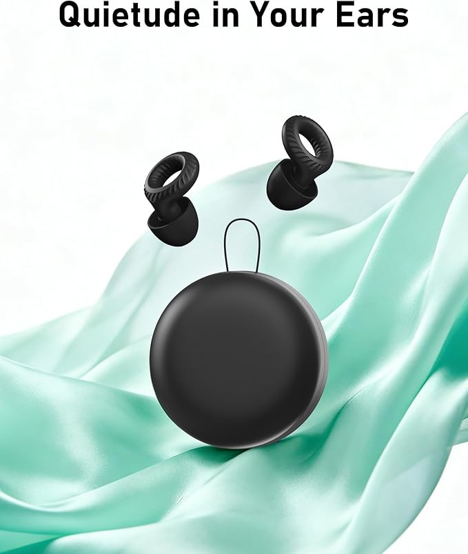 Ear Plugs for Sleeping,30dB Noise Cancelling Earbuds,Concert Ear Plugs for Swimming,Snoring,Sider Sleepers Airplane,Silicone Ear Plugs for Noise Reduction,Side Sleepers Invisible Earbuds
