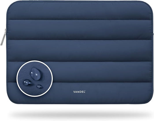 Vandel The Original Puffy Laptop Sleeve Case, 13-14 inch Laptop Sleeve Bag Case 13.3 Inch, Compatible with MacBook Air 13, Pro 14/13 iPad Pro 12.9, HP Dell ASUS, Computer Bag Cover
