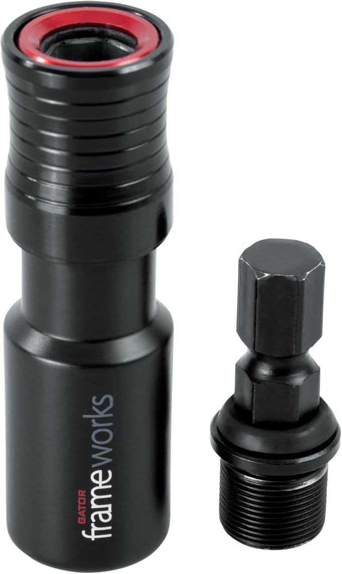 Gator Frameworks Microphone Clip Quick Release Stand Attachment, (GFW-MIC-QRTOP)