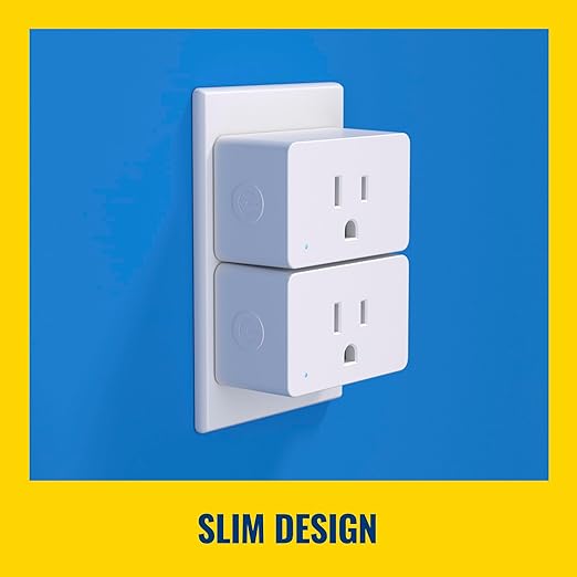 WiZ Connected Smart Plug, Sunset to Sunrise Automation, Control with Voice or App, Indoor Smart Plug Works with Alexa, Google Home and HomeKit, 1 Pack