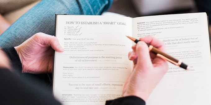 Best Daily Planner to Accomplish Your #1 Goal in 100 Days - Increase Productivity & Time Management - Hardcover, Non Dated - 1 Year Guarantee