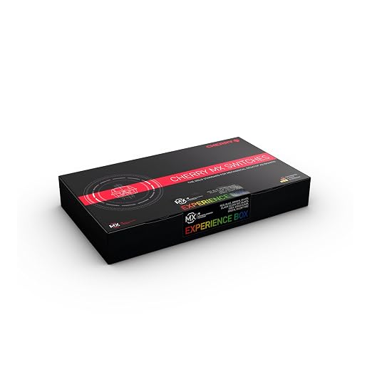 CHERRY MX2A Experience Box, 10 Piece Sample Tester, Mechanical Keyboard Switches, for DIY, Hot Swap or Gaming Keyboard, for Testing and Getting to Know Them, Original CHERRY Quality