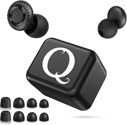 Ear Plugs, Ultra-Comfy Reusable Noise Reducing Earplugs for Sleep, Silicone Concert Ear Plug+8 Tips for Deep Focus, Travel & Sensitivity | Flexible Hearing Protection, Valentine’s Day Gifts for Women