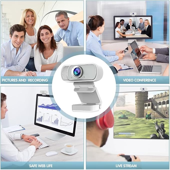 usb c webcam 1080P Webcam,Live Streaming Web Camera with Stereo Microphone, Desktop or Laptop USB Web 110 Degree View Angle, HD Web cam for Switch 2,Video Calling, Recording, Conferencing, Gaming