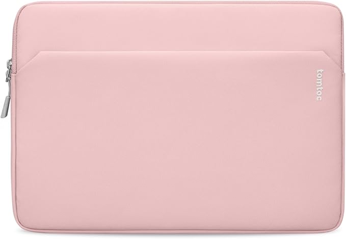 tomtoc Slim Laptop Sleeve for 15-inch 2026 New MacBook Air M5 (2026), M4/A3241, M3/M2, 15 Inch Microsoft Surface Laptop AI PC/7/6, Dell XPS 15 Plus, Recycled Water-Resistant Protective Case Bag