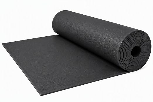 Guardian 24046001 Soft Step Anti-Fatigue Floor Mat, Vinyl, 4'x 60', Black