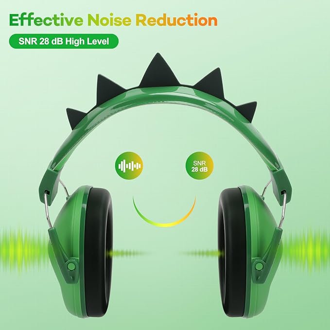 Noise Cancelling Headphones for Kids, Kids Ear Protection 28dB SNR Noise Reduction Ear Muffs for 3-16 Years Toddler/Children, Noise Cancelling Headphones Hearing Protection For Fireworks/Monster Truck