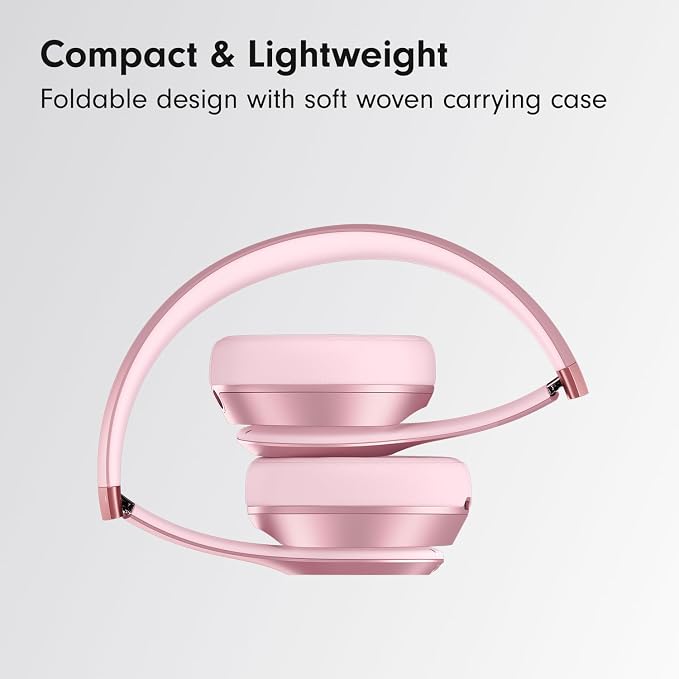 Beats Solo 4 Wireless Headphones with 20W Power Adapter - Metallic Pink