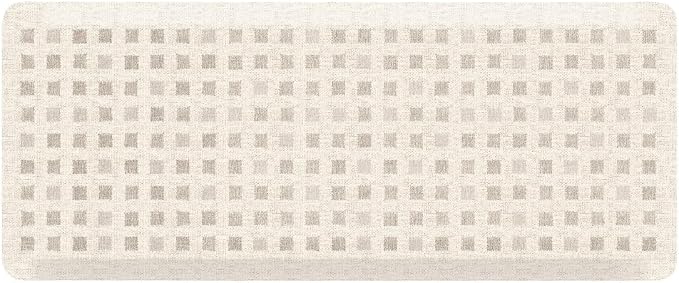House of Noa Nama Standing Mat – Anti-Fatigue Cushioned Kitchen Mats for Floor | Ergonomic Bounce-Back Foam Kitchen Mats | Anti-Fatigue Mats for Kitchen & Standing | Levi Buff | 22" x 54"