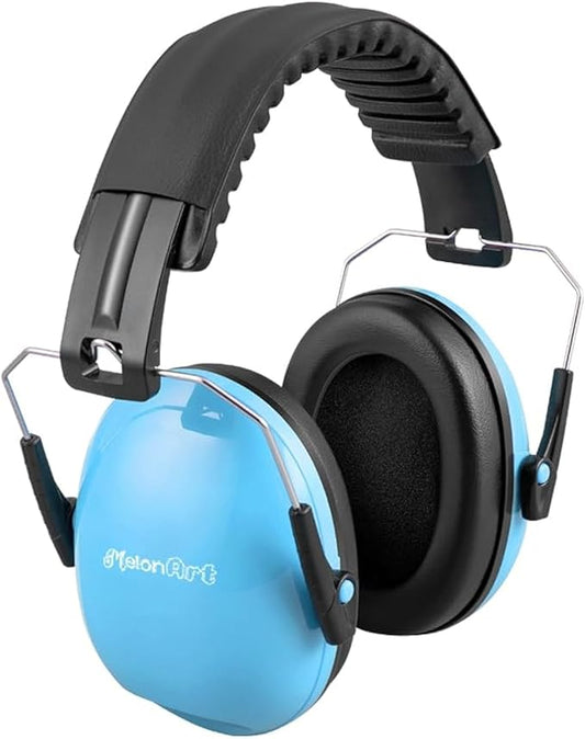 MelonArt Kids Ear Protection Ear Muffs Noise Cancelling Headphones for Kid Toddler Adult Autism Sensory, 27dB Noise Reduction Earmuffs Hearing Safety for Shooting Monster Truck Concert Fireworks