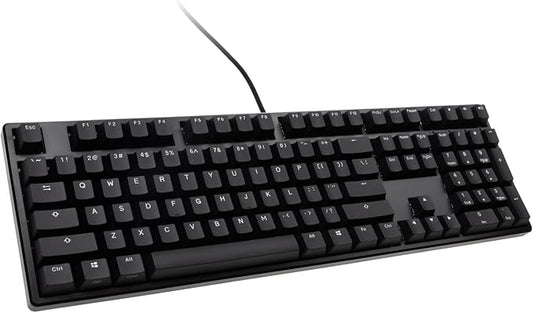 Ducky Origin Black Double Shot PBT Mechanical Keyboard (Cherry MX Silent Red)