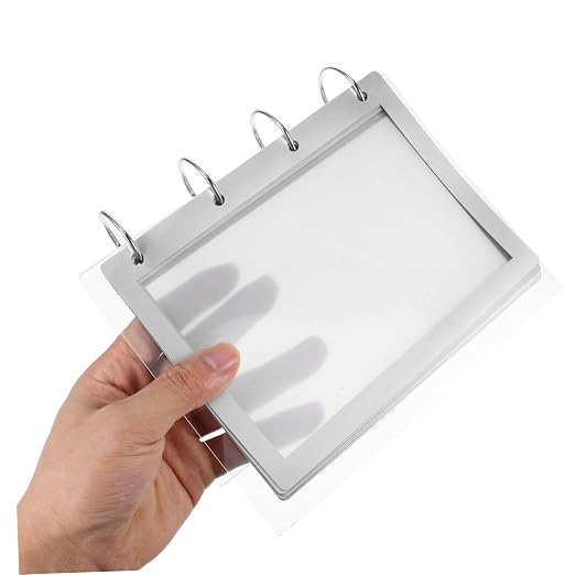 Acrylic V Shaped Flip Display Stand Transparent Tabletop Sign Holder for Menus Posters Calendars User Friendly Design for Restaurants Events