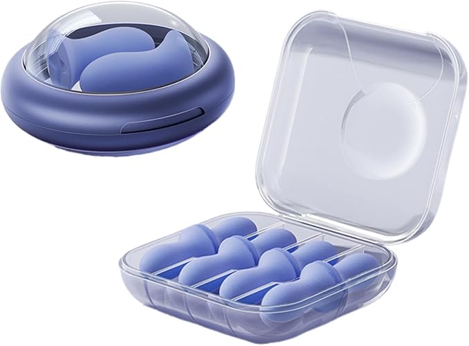 Noise Cancelling Ear Plugs, Enhanced Focus and Rest, 1.3x2.1x2cm, Noise Reduction Ear Plugs, Hearing Protection Earplugs, Travel Versatility, for Musicians Light Sleepers