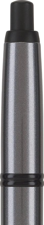 PILOT Vanishing Point Collection Refillable & Retractable Fountain Pen, Gun Metal Gray Barrel with Matte Black Accents, Blue Ink, Extra Fine Nib (60578)