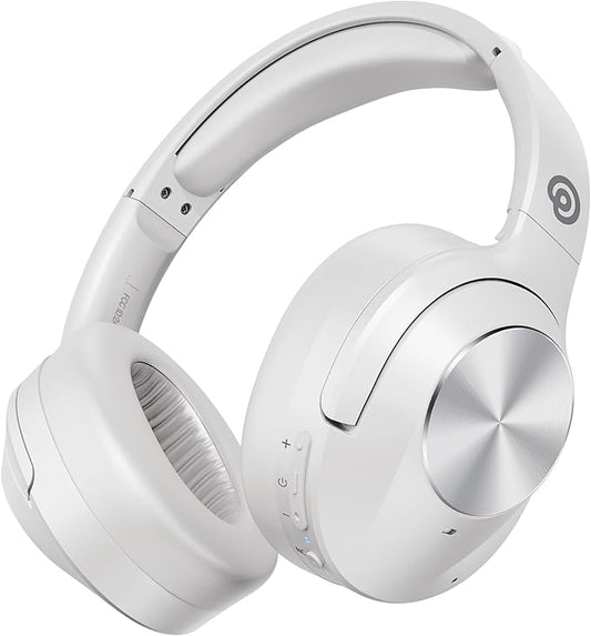 Upgrade Pro‑level Hybrid Active Noise Cancelling Headphones with HD Sound, Wireless Bluetooth Headphones Over The Ear Unequaled Comfort, Vivid Deep Bass, for Home Office Travel Birthday Gift Pcs