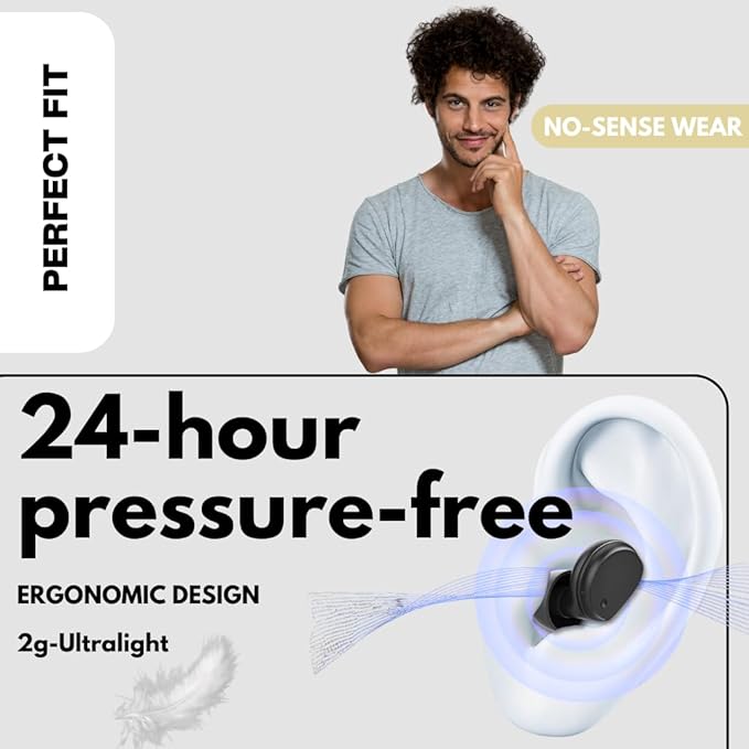 Adjustable Ear Plugs - 3 Noise Relief Modes,Tinnitus Relief for Ringing Ears Noise Reduction Earplugs for Concerts, Travel, Focus & Socializing loop'S earplugs,Space Black