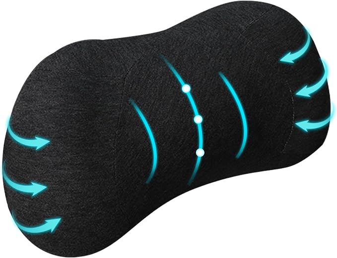 Lumbar Support Pillow | Back Support for Office Chair Car, Ergonomic Memory Foam, Fatigue Relief, Comfort and Support Your Back