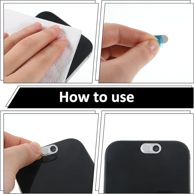 3 Pcs Laptop Camera Cover Slide, Ultra-Thin Metal Camera Cover, Webcam Covers Slide, Protect Your Privacy Security, Cameras Covers for Desktop Tablet Pad
