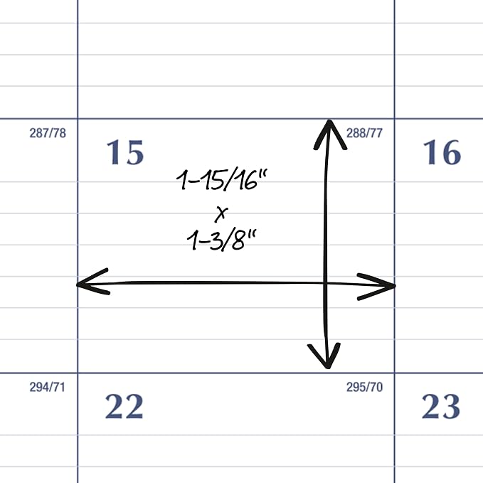 Mead 2027 Desk Pad Calendar, Monthly Desk Wall Planner, 15-Month Oct-Dec, 21.75" x 17" (CRM9202027)
